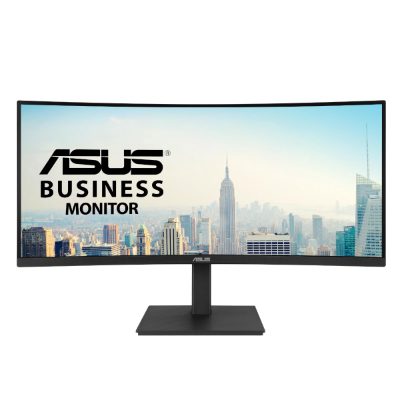 Monitor, ASUS, 34 ", 3440 x 1440 pixels, Wide Quad HD, Native aspect ratio 21:9, LCD, Curved, 90LM08JJ-B02170
