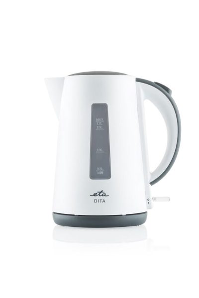 Kettle, ETA160390000, Electric, 2200 W, 1.7 L, Plastic, 360° rotational base, White