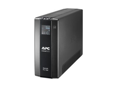 Schneider Electric APC Back-UPS Pro, tower, 230V, 8x IEC C13 outlets, AVR, LCD, user-replaceable battery, BR1300MI, 1300 VA, 780 W, 230 V
