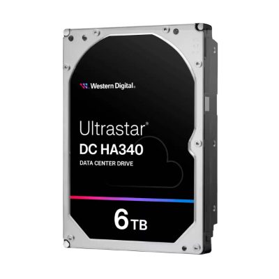 HDD, WESTERN DIGITAL, Serial ATA, 3.5 ", 7200 RPM, 6 TB, Western Digital 0B47077 6TB, Ultrastar DC HA340, 0B47077
