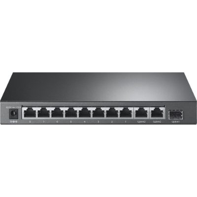 8-Port 10/100Mbps+3-Port Gigabit Desktop Switch with 8-Port PoE+, TL-SL1311P, Unmanaged, Desktop, 60 month(s)