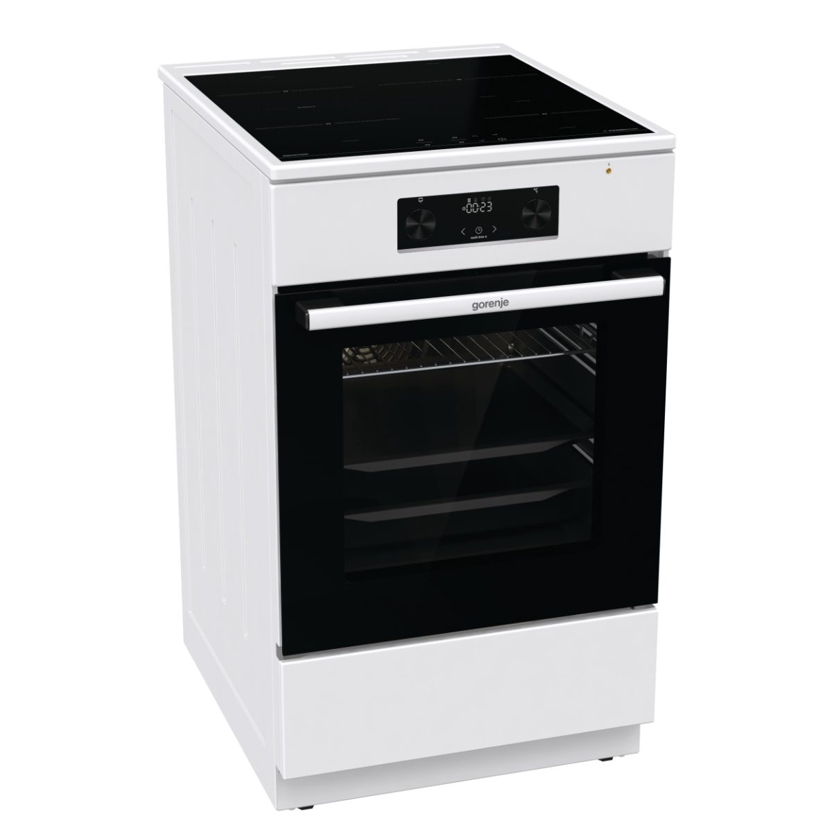 Cooker, GEIT5C60WPG, Hob type Induction, Oven type Electric, White, Width 50 cm, Grilling, Depth 59.4 cm, 70 L