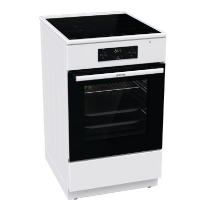 Cooker, GEIT5C60WPG, Hob type Induction, Oven type Electric, White, Width 50 cm, Grilling, Depth 59.4 cm, 70 L