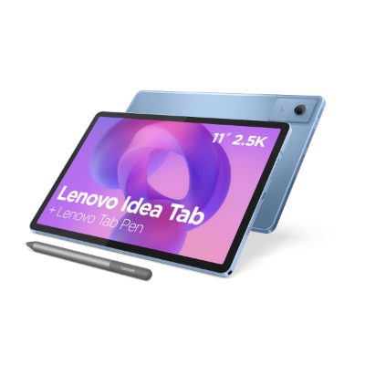 Lenovo Idea Tab 5G LTE (w/o power adapter), ZAFM0483SE, 11 ", Polar Blue, IPS, 2560 x 1600 pixels, MediaTek, Dimensity 6300, 8 GB, Soldered LPDDR4x, 128 GB, 5G, Wi-Fi, Front camera, 5 MP, Rear camera, 8 MP, Bluetooth, 5.2, Android, 15 (OS upgrades until Android 17 and 4 years security patches), Warranty 24 month(s), Lenovo Tab Pen, USB-A to USB-C cable, Manual