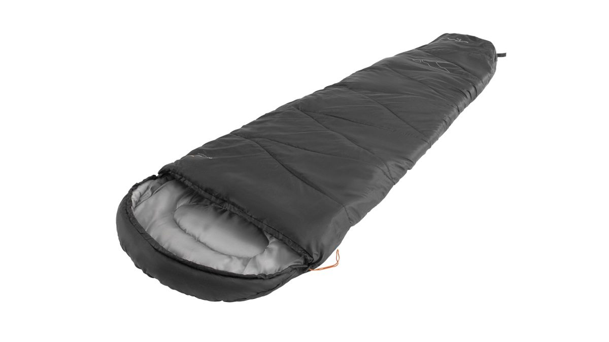 Easy Camp Starling Mummy Black 8°C, Sleeping Bag, 210 x 75 x 50 cm, Temperature -5 to 12 °C, Two-way open-end, autolock