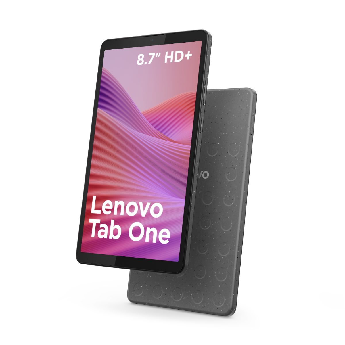 Lenovo Tab One Wi-Fi (w/o power adapter), ZAF00255SE, 8.7 ", Luna Grey, IPS, 1340 x 800 pixels, MediaTek, Helio G85, 4 GB, Soldered LPDDR4x, 64 GB, Wi-Fi, Front camera, 2 MP, Rear camera, 8 MP, Bluetooth, 5.3, Android, 14 or Later, Warranty 24 month(s), USB-A to USB-C cable, Manual