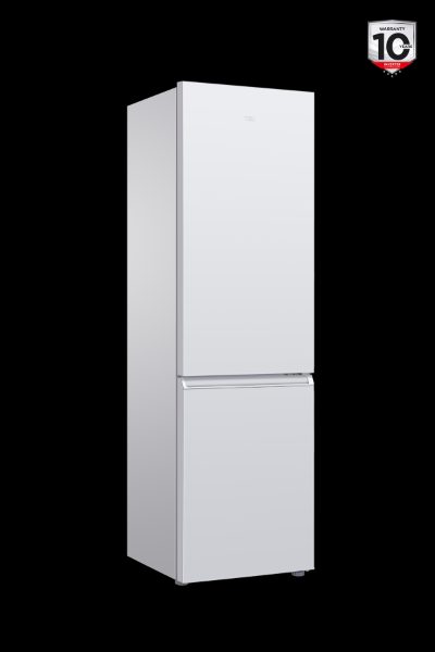 TCL Refrigerator, RF260BWE0, Energy efficiency class E, Free standing, Combi, Height 182.3 cm, Fridge net capacity 187 L, Freezer net capacity 73 L, 40 dB, White