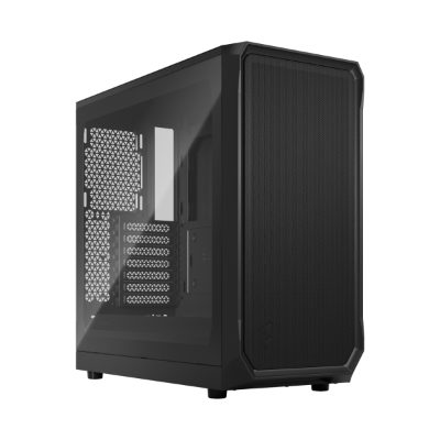 Focus 2, Side window, Black TG Clear Tint, Midi Tower, ATX