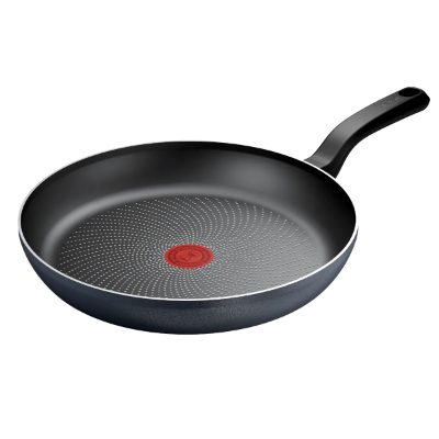 TEFAL Pan, H0560742, Frying, Diameter 30 cm, Suitable for induction hob, Fixed handle, Black