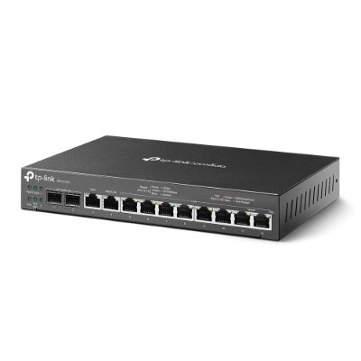 Omada 3-in-1 Gigabit VPN Router, ER7212PC, 802.1q, 10/100/1000 Mbit/s, Ethernet LAN (RJ-45) ports 8, Mesh Support No, MU-MiMO No, No mobile broadband