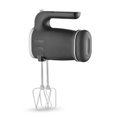 Caso Cordless Hand Mixer, Click & Mix, Hand Mixer, 150 W, Number of speeds 8, Stainless Steel/Black