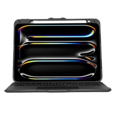 VersaVu Bluetooth Keyboard Case for iPad Pro 11-inch (M4), Keyboard Case, Black