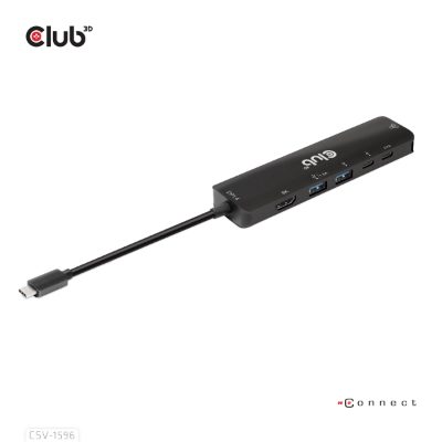 I/O HUB 6IN1 USB-C/CSV-1596 CLUB3D
