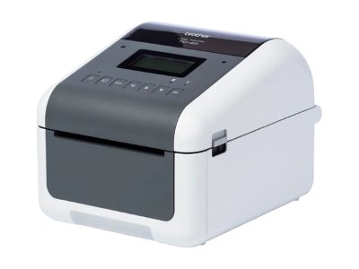 Brother TD-4555DNWB 4-inch Desktop Label Printer 300DPI, USB-C/LAN/BT/Wi-Fi, Brother