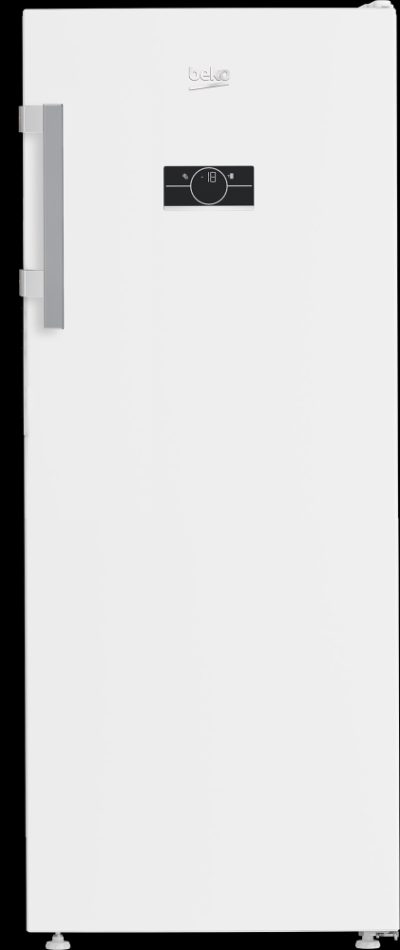 BEKO Freezer, B5RFNE274W, Energy efficiency class E, Upright, Free standing, Height 151.5 cm, Total net capacity 220 L, No Frost system, White