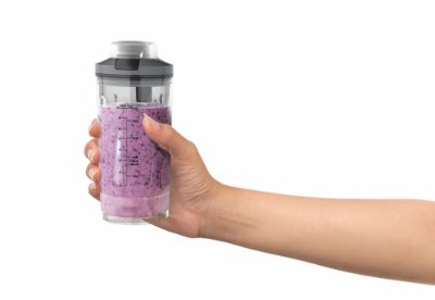 Ninja Blast Max pārnēsājams bezvadu kokteiļu blenderis, 0.5l, pelēks