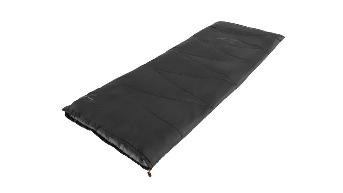 Easy Camp Starling Square Black 10°C, Sleeping Bag, 190 x 75 cm, Temperature 5 to 15 °C, One-way, L-shaped