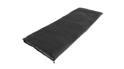 Easy Camp Starling Square Black 10°C, Sleeping Bag, 190 x 75 cm, Temperature 5 to 15 °C, One-way, L-shaped