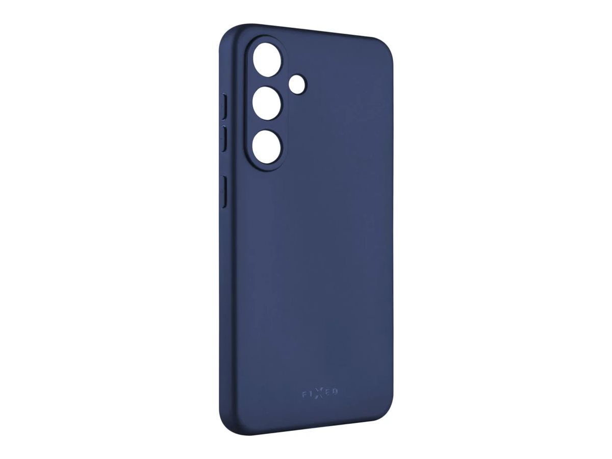 FIXST-1256-BL, Back cover, Samsung, Galaxy S24, Rubberized, Blue