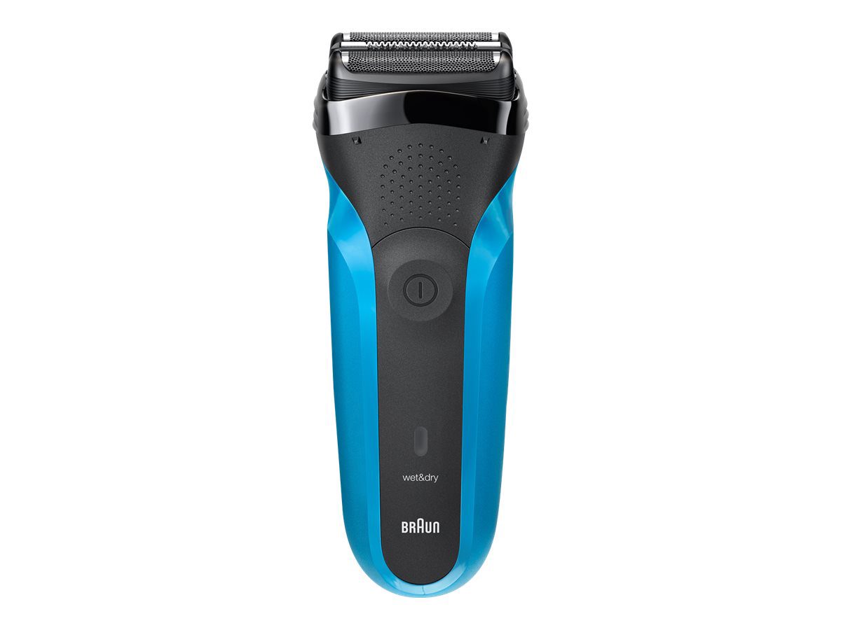 Braun 310BT Series 3 Shave&Style Shaver, Blue/Black, Braun