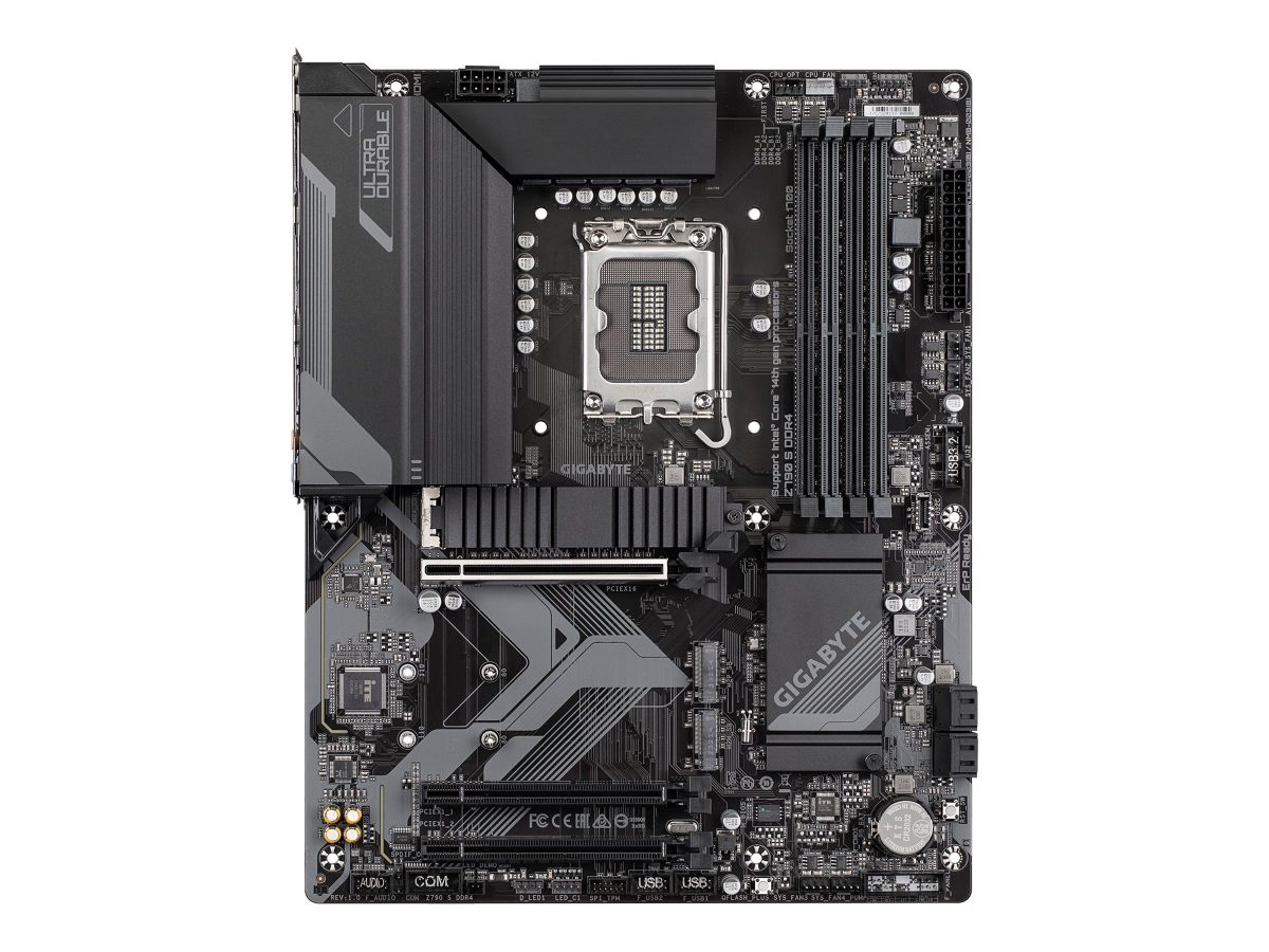 Gigabyte Z790 S DDR4, Processor family Intel, Processor socket  LGA1700, DDR4, Supported hard disk drive interfaces SATA, M.2, Number of SATA connectors 4