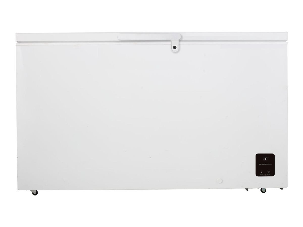 Gorenje Freezer, FH43EAW, Energy efficiency class E, Chest, Free standing, Height 85.8 cm, Total net capacity 440 L, Display, White