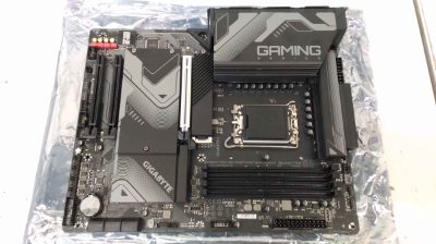 Gigabyte Z790 GAMING X 1.0 M/B, Processor family Intel, Processor socket  LGA1700, DDR5 DIMM, Memory slots 4, Supported hard disk drive interfaces 	SATA, M.2, Number of SATA connectors 6, Chipset Intel Z790 Express, ATX, USED, REFURBISHED, WITHOUT ORIGINAL PACKAGING AND ACCESSORIES, ONLY BACKPANEL INCLUDED