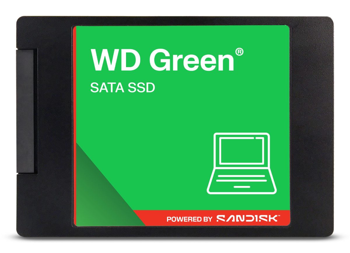 SSD, SANDISK, Green, POWERED BY SANDISK, 240 GB, Serial ATA, Read speed 545 MB/s, 2.5", MTBF 1000000 h, WDS240G3G0A
