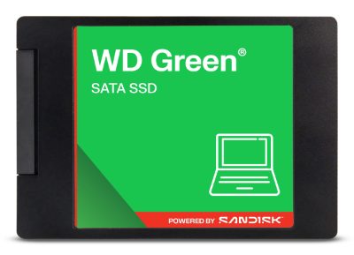 SSD, SANDISK, Green, POWERED BY SANDISK, 240 GB, Serial ATA, Read speed 545 MB/s, 2.5", MTBF 1000000 h, WDS240G3G0A