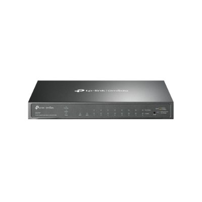 Switch, TL-SG2210P, Web Managed, Desktop, SFP ports quantity 2, Power over Ethernet (PoE) ports quantity 8, Power supply type External, 36 month(s)