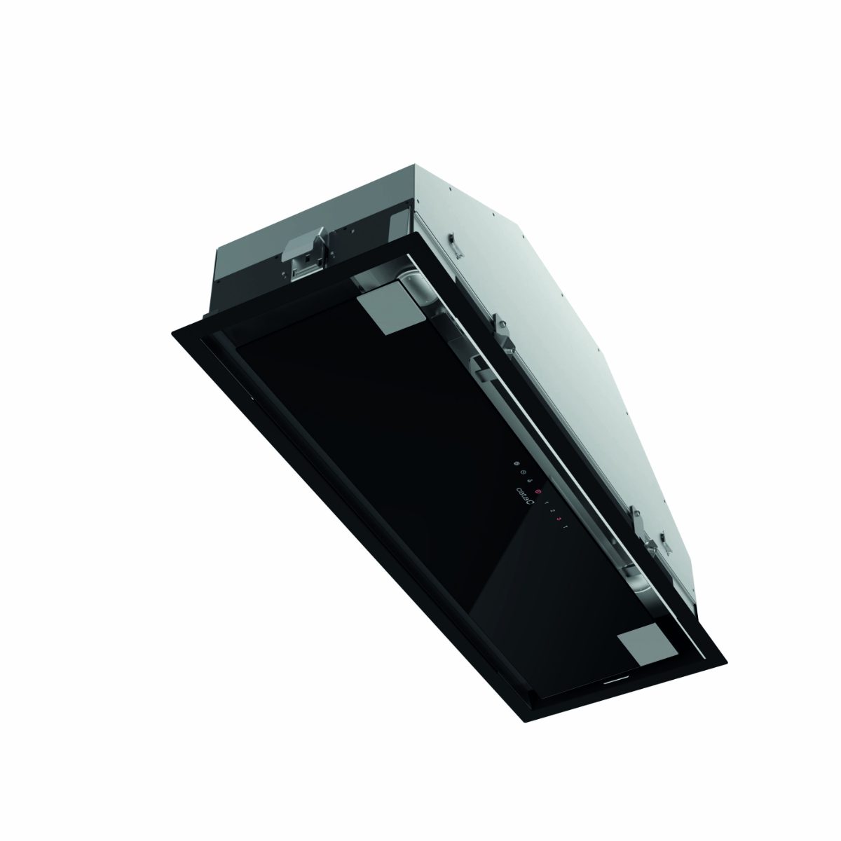 CATA GC DUAL 75 GBK/A, Hood, Canopy, Energy efficiency class A, Width 75 cm, Touch sensitive, 820 m³/h, LED, Black