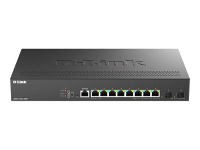 D-LINK DMS-1250-10SP/E 10-Port 2.5G Smart Managed PoE Switch, D-Link