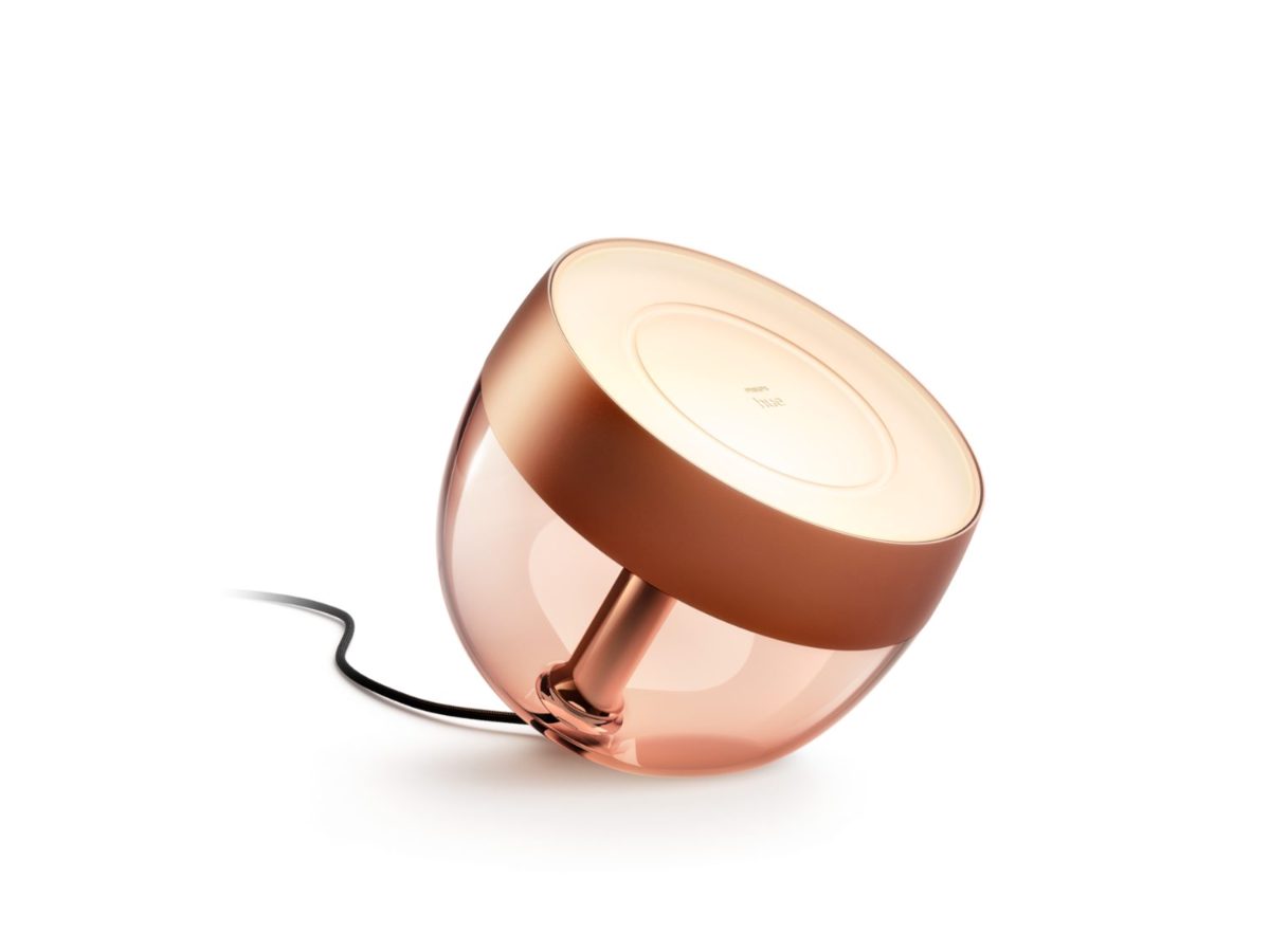 Hue Iris Portable Lamp, Copper Special Edition, Copper/brass, Portable lamp