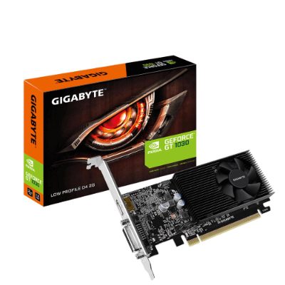 GV-N1030D4-2GL 1.0, NVIDIA, 2 GB, GeForce GT 1030, DDR4, DVI-D ports quantity 1, HDMI ports quantity 1, PCI Express 3.0, Memory clock speed 2100 MHz, Processor frequency 1417 MHz