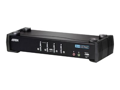 Aten 4-Port USB DVI/Audio KVMP Switch, Aten, 4-Port USB DVI/Audio KVMP™ Switc