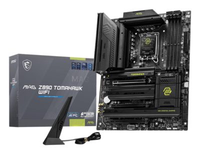 MSI MAG Z890 TOMAHAWK WIFI, Processor family Intel, Processor socket LGA1851, DDR5 UDIMM, Supported hard disk drive interfaces SATA, M.2, Number of SATA connectors 4
