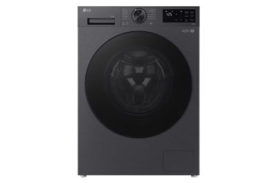 Washing machine, F4X5011TBB, Energy efficiency class A, Front loading, Washing capacity 11 kg, 1400 RPM, Depth 57 cm, Width 60 cm, Display, LED, Steam function, Direct drive, Wi-Fi, Matte Black