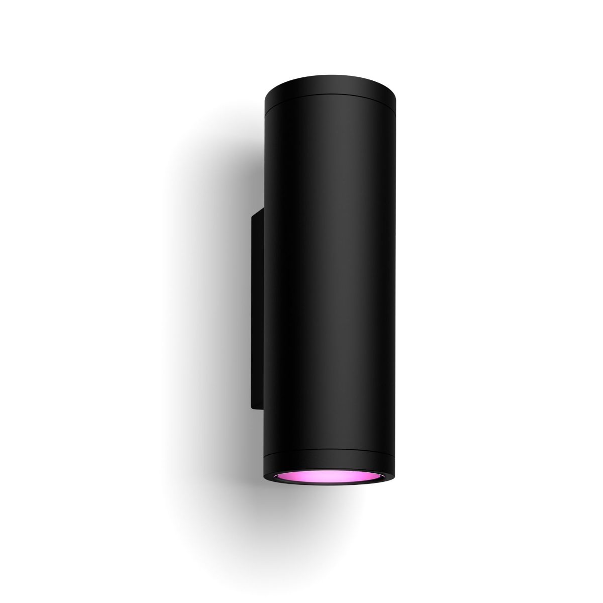 Philips Hue WCA Appear Outdoor Wall Lantern, Black, 8 W, 2000-6500 Hue White Colour Ambiance