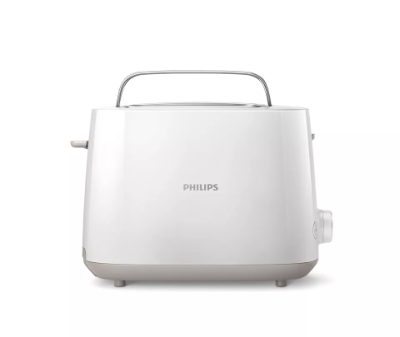 Toaster, HD2581/00 Daily Collection, Power  760-900 W, Number of slots 2, Housing material Plastic, White