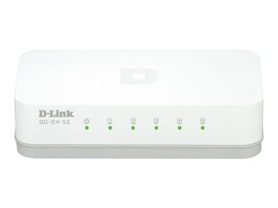 5-Port Fast Ethernet Easy Desktop Switch, GO-SW-5E/E