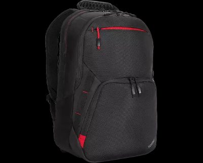 Essential, ThinkPad Essential Plus 15.6-inch Backpack (Sustainable & Eco-friendly, made with recycled PET: Total 28% Exterior: 60%), Backpack, Black