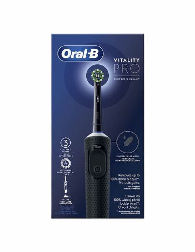 BRAUN Vitality PRO el.zobu birste, melna