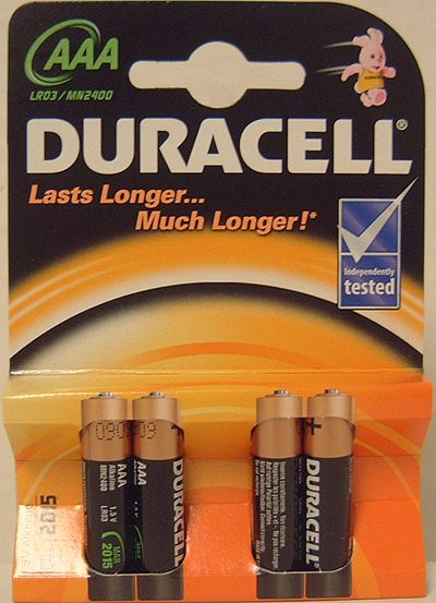 AAA/LR03, Alkaline Basic MN2400, 4 pc(s)