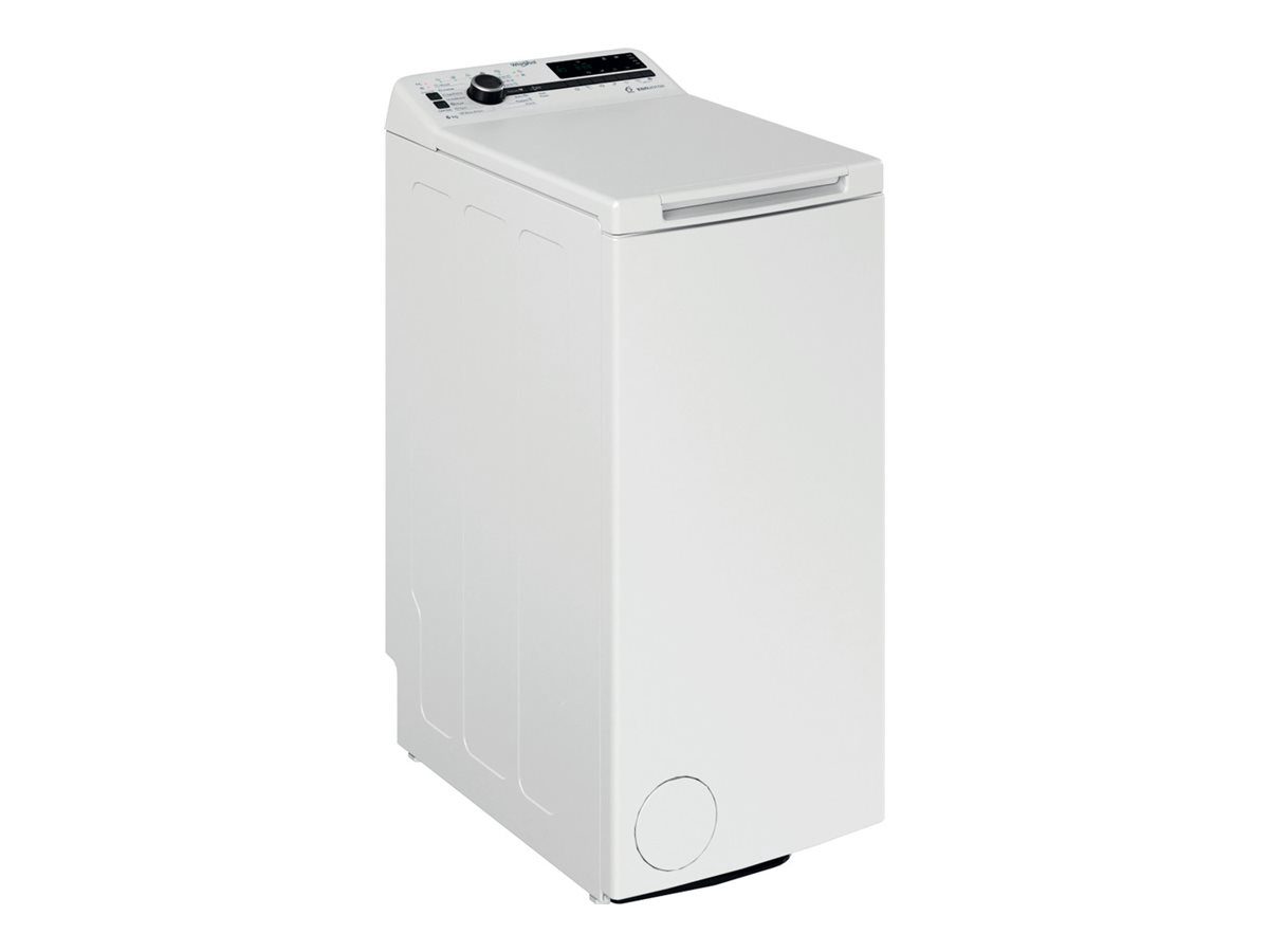 Washing Machine, TDLRBX 6252BS EU, Energy efficiency class B, Top loading, Washing capacity 6 kg, 1200 RPM, Depth 60 cm, Width 40 cm, Display, LED, Direct drive, White