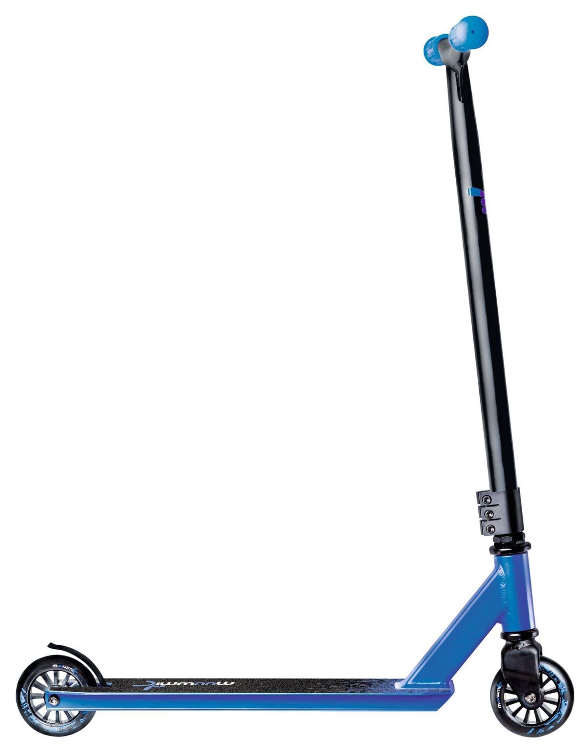 Muuwmi Stuntscooter skrejritenis 100 mm, melns/zils