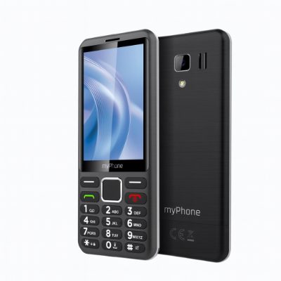 myPhone 3510, Black, 3.5 ", IPS, 48 MB, 128 MB, Dual SIM, 3G, Main camera resolution 2 MP, 1800 mAh