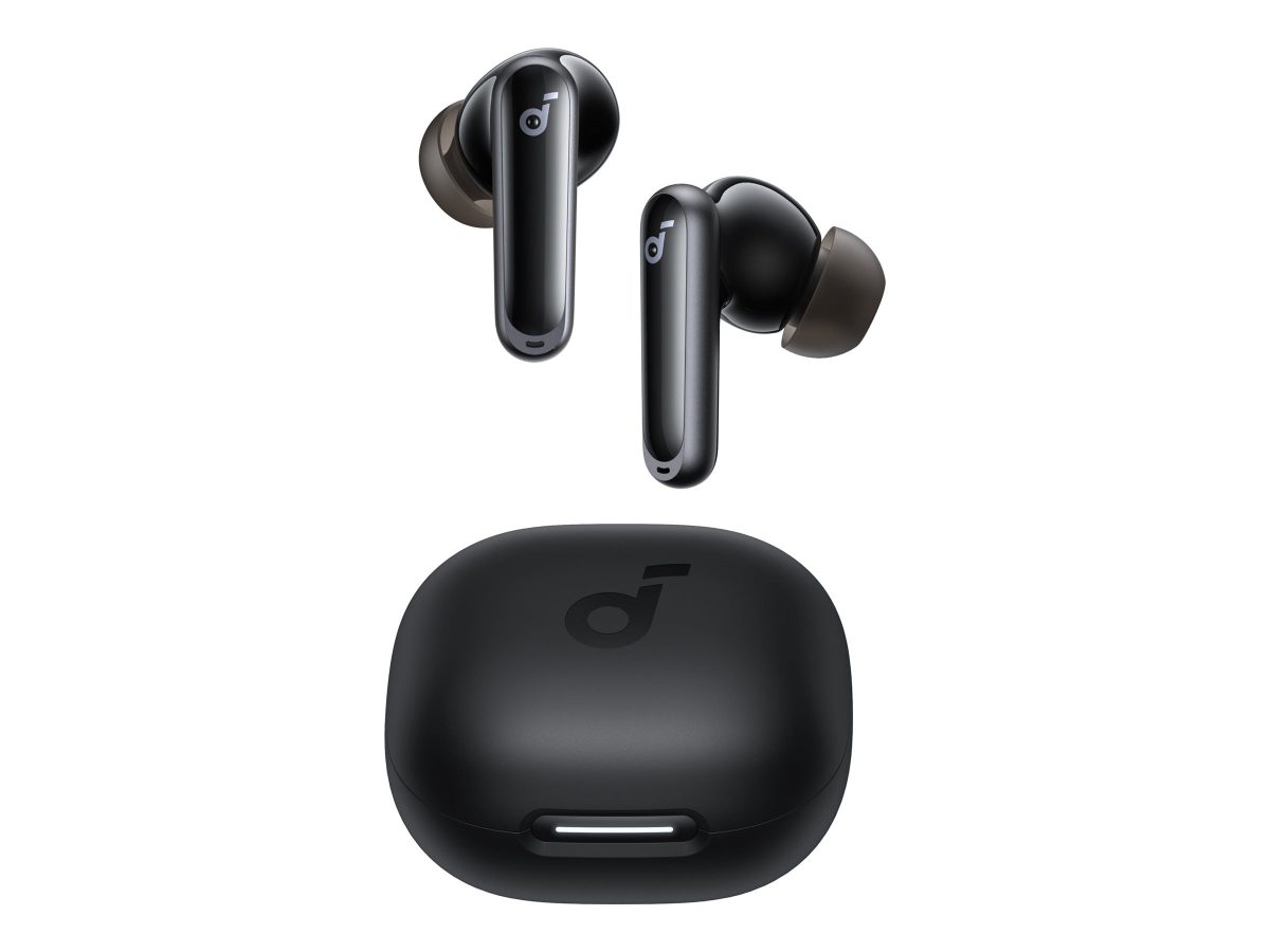 True-Wireless Earbuds, P40i, Bluetooth, In-Ear, Microphone, Black, Wireless