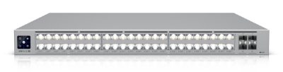 Switch, UBIQUITI, Ubiquiti UniFi Pro XG 48 PoE, Switch type Managed, Switch layer L3, Rack mounting Yes, Stackable Yes, Form factor 1U, 48xRJ-45 ports, RJ-45 Ports Type 10G Ethernet (100/1000/10000), 16x2.5G Ethernet (copper) ports quantity, 32x10G Ethernet (copper) ports quantity, 4xSFP28 ports quantity, 10G support Yes, Power over Ethernet (PoE) Yes, Total Power over Ethernet (PoE) budget 1080 W, USW-PRO-XG-48-POE