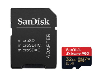 MEMORY MICRO SDHC 32GB UHS-I/W/A SDSQXCG-032G-GN6MA SANDISK