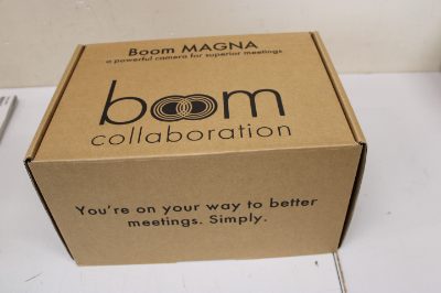 Boom Collaboration, Video Conference Camera, MAGNA, USED, MISSING MANUAL